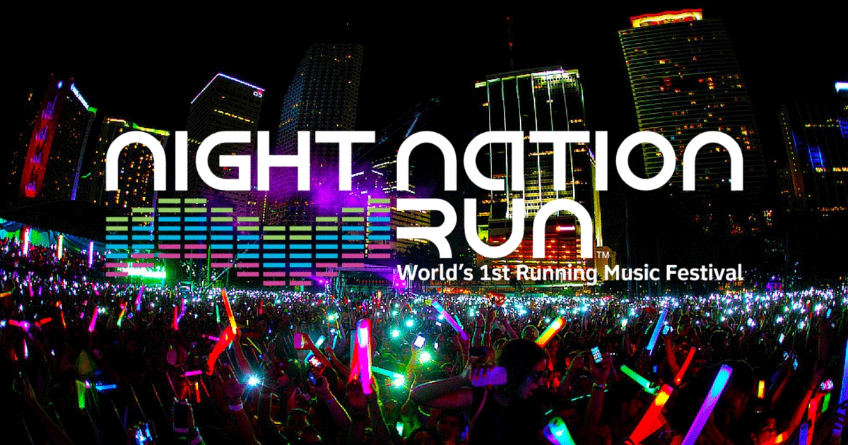 Night Nation Run is the World's Highest Energy Music Festival (5 stars
