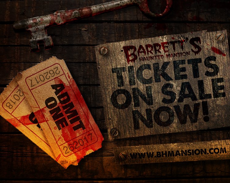 Barrett's Haunted Mansion is The Most Theatrical Haunted House I've